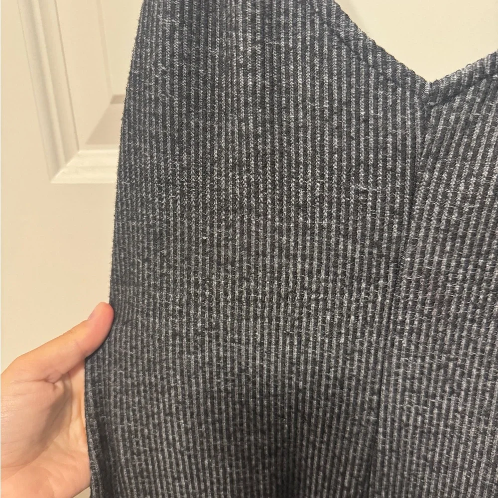 Hem & Thread Women’s Charcoal Knit Jumpsuit Size S